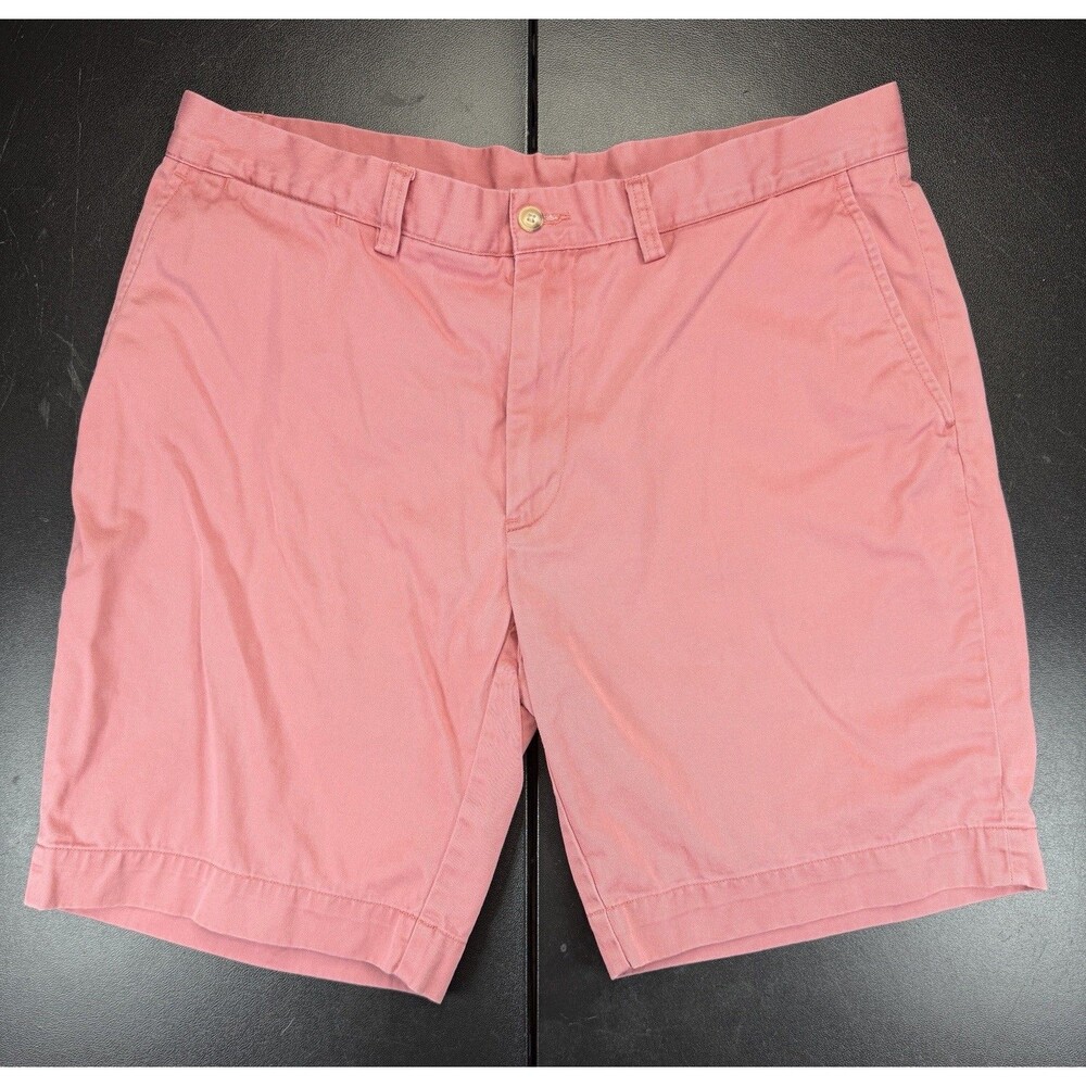 Polo Ralph Lauren Men's Classic Fit 9" Pink Chino Shorts, Size 34, Flat Front
